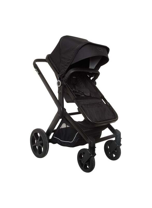 Koelstra Komplettset Kinderwagen Buggy Schwarz Babywagen groß Tragewanne - 8719558000715