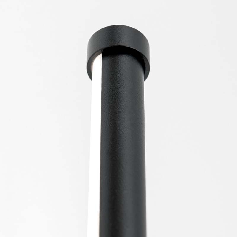 Orion Wandleuchte Wandlampe LED Ferdinand IP54 schwarz 65 cm Lampe Leuchte 12 W - 9003090275717