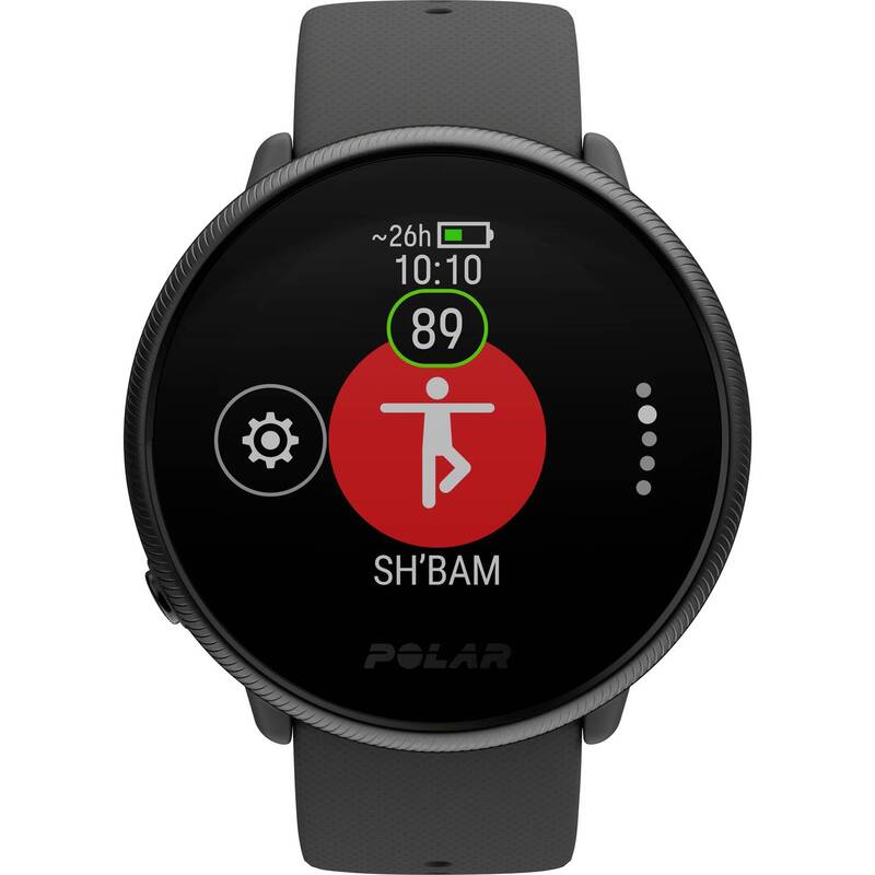 Polar Pulsuhr Fitnessuhr Ignite 2 Pulsmesser Smartwatch schwarz S/L wasserdicht - 0725882058139