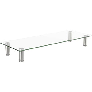 B-Ware SpeaKa Professional Monitor-Erhöhung höhenverstellbar transparent 75-90mm 20kg