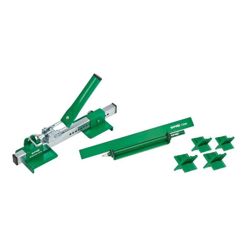 SPAX Brettrichter Kaiman Pro Terrassenbau Werkzeug Stahl Hebelprinzip - 4003530241093