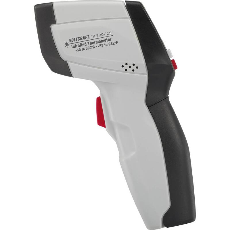 VOLTCRAFT IR 500-12S Infrarot-Thermometer -50 bis +500 °C 12:1 Pistolengriff - 4016139327877