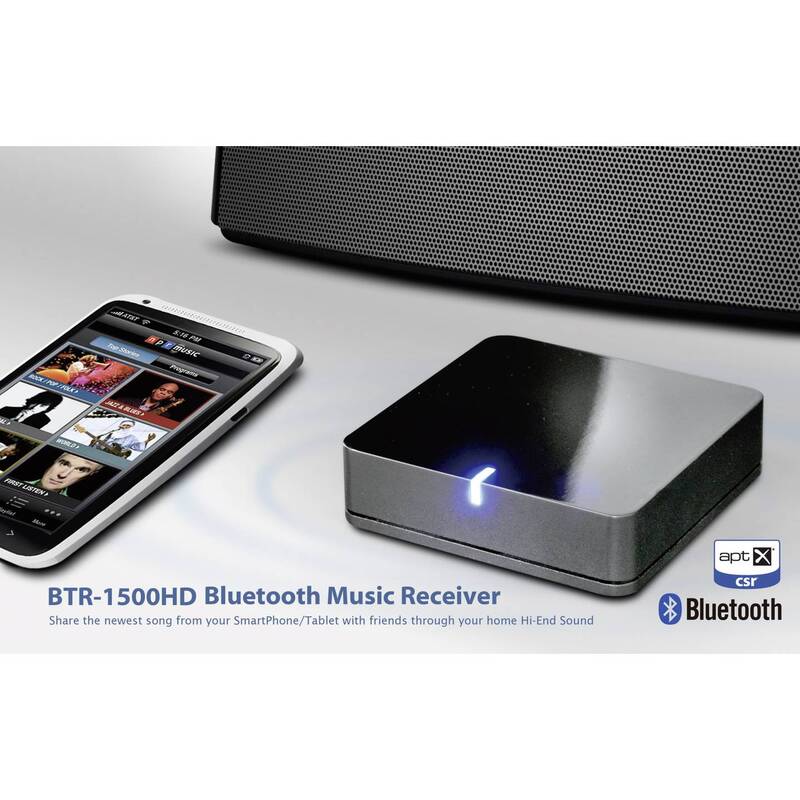 Renkforce Bluetooth Musik-Empfänger Adapter Version: 5.0 20 m aptX-Technologie - 4053199981816