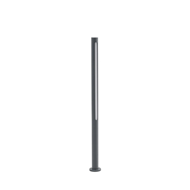 Lindby Wegeleuchte Gartenleuchte Liravel LED Pollerleuchte anthrazit 90cm IP65 - 4255830909160