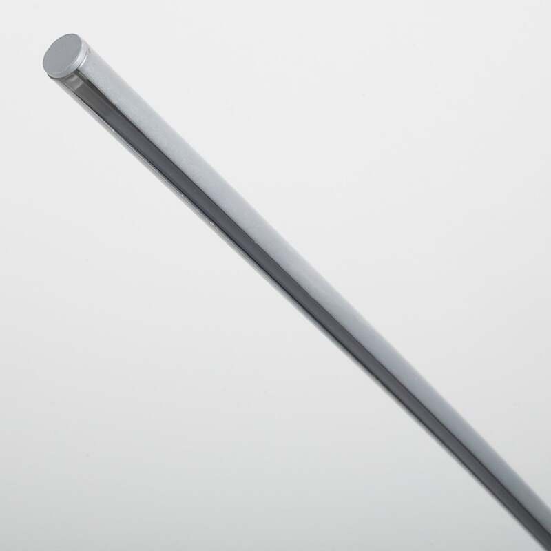 Lindby Stehlampe Stehleuchte Danua LED dimmbar silber 200cm Höhe 717 Lumen - 4251096506419