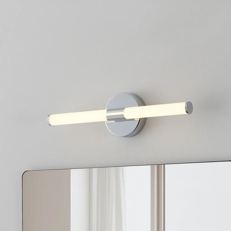 Eglo Wandleuchte Ramola LED Wandlampe chrom CCT 45cm IP44 Badezimmer Leuchte - 9008606356768