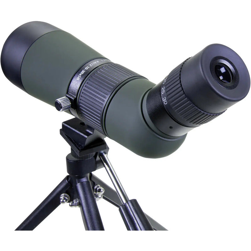 Danubia Spektiv 10-30x50 Monokular Schwarz Grün Zoomobjektiv 400g 225x125x65mm - 4000461083976