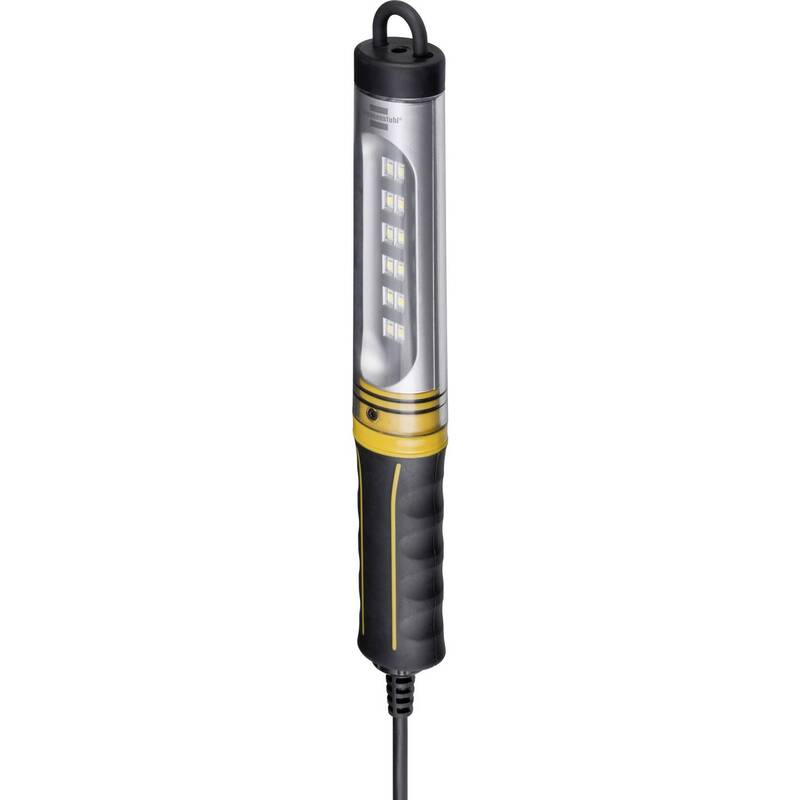 Brennenstuhl LED Werkstattleuchte WL 550 2021 dimmbar schwarz-gelb IP65 570lm - 4007123674534