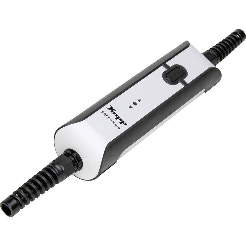 Kopp Personenschutz Zwischenstecker Schutzstecker PRCDS Pro Schwarz Weiß IP55 - 4008224624329