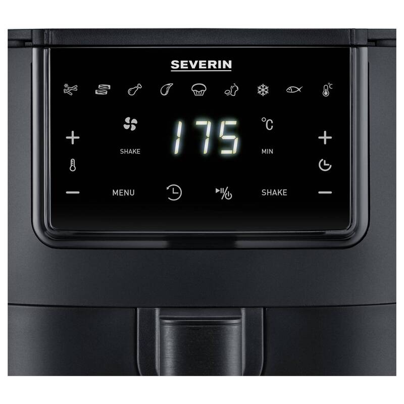 Severin FR 2461 Heißluftfritteuse 4l 1300W mit Timerfunktion schwarz - 4008146046551