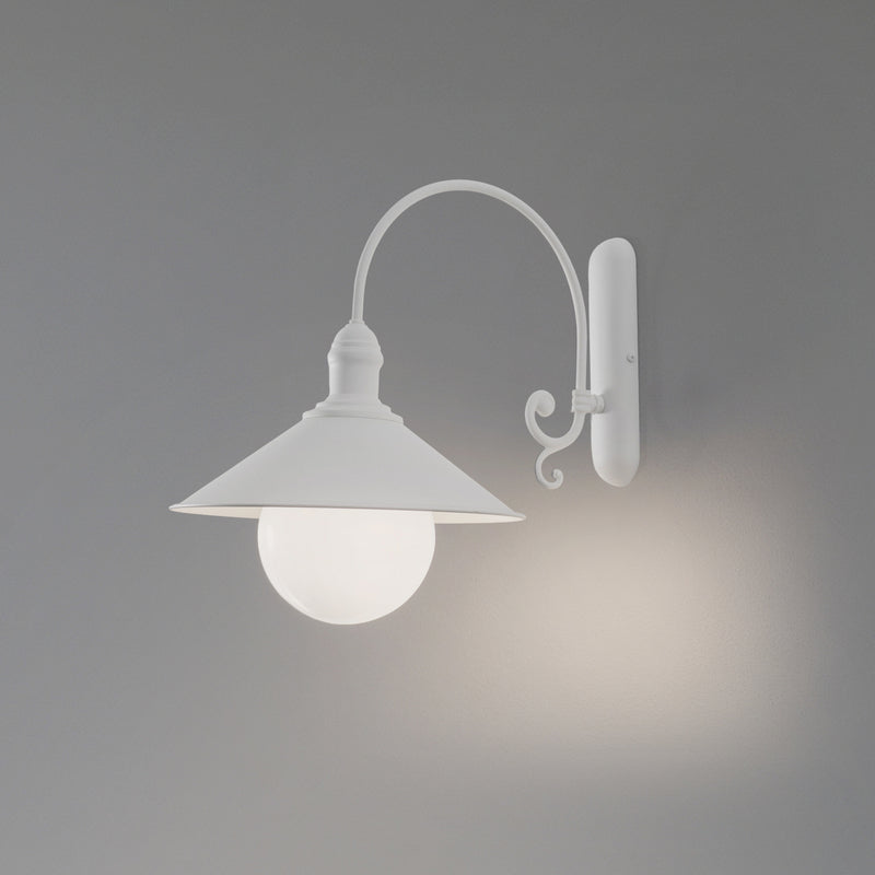 Argon Außenwandleuchte Enduro LED Gartenlampe Wandleuchte dimmbar weiß IP44 - 5902553240146