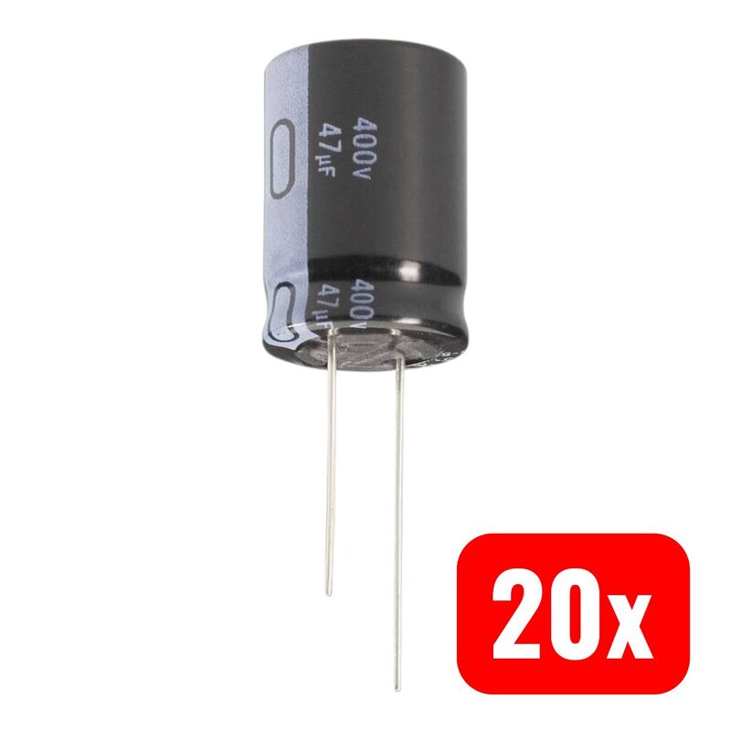 Jianghai Elektrolyt-Kondensator 10µF 450V radial bedrahtet 12,5x20mm 1 St. - 2050000123115