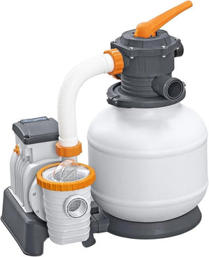 D-Ware Bestway Sandfilter 8.327 m³/h Pumpe 280 W ChemConnect Diffusor für Pools