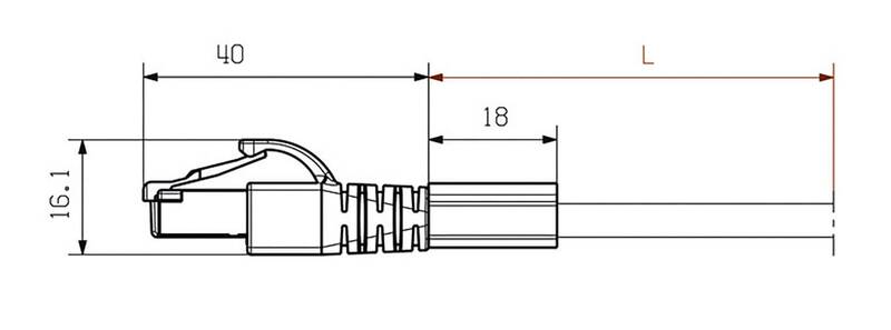 Weidmüller 1201270100 RJ45 CAT 6a S/FTP 10.00 m Netzwerkkabel 3 STÜCK - 4032248984626