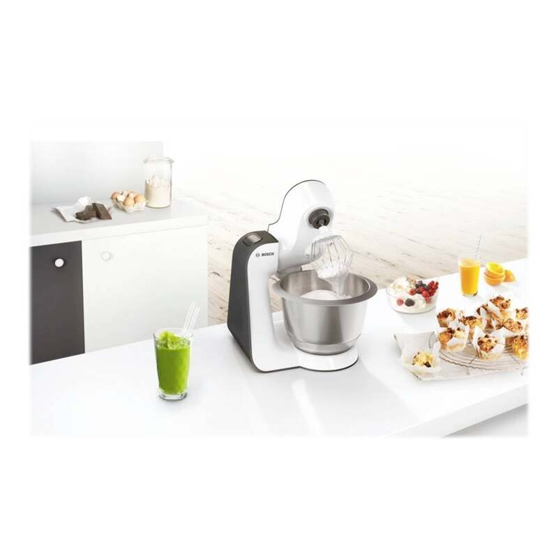 Bosch MUM50123 Küchenmaschine 800W 3,9L Edelstahl BPA-frei 3D PlanetaryMixing - 4242002904047