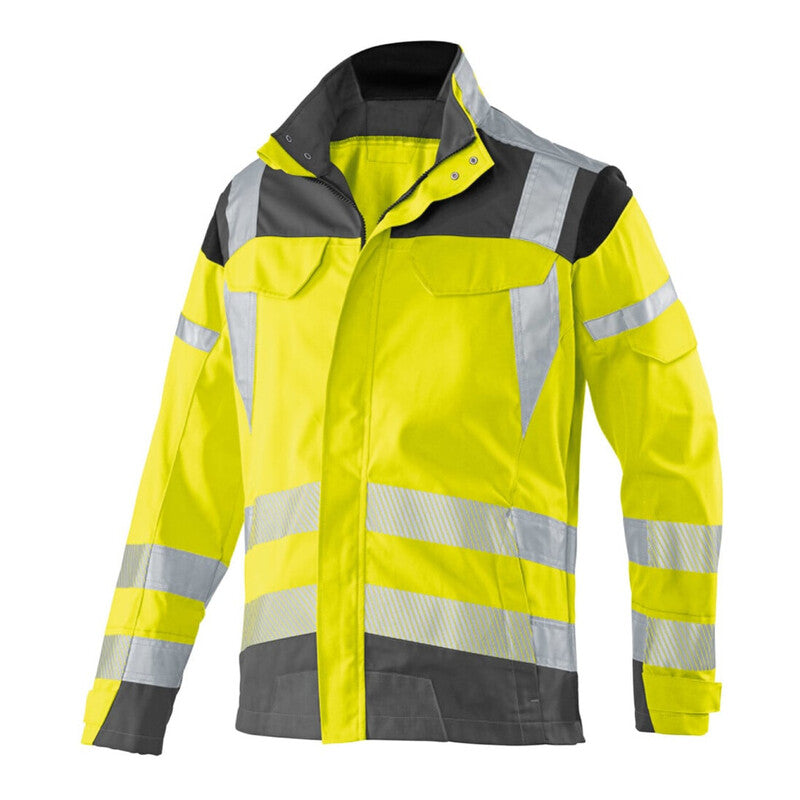 Kübler Jacke PSA Reflectiq Arbeitsjacke Warnjacke Warngelb Anthrazit Größe 56 - 4053813368030