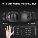 FIGHTR Sparring-Handschuhe Kunstleder Modell fmsg xiv schwarz Größe L für - 4260723850788