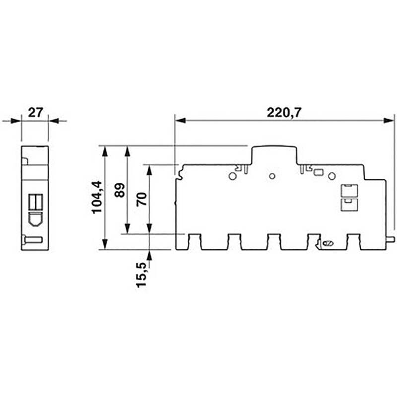 Phoenix Contact Kombiableiter FLT-SEC-ZP2-3S-255/7.5 20kA IP20 Lichtgrau - 4063151187316