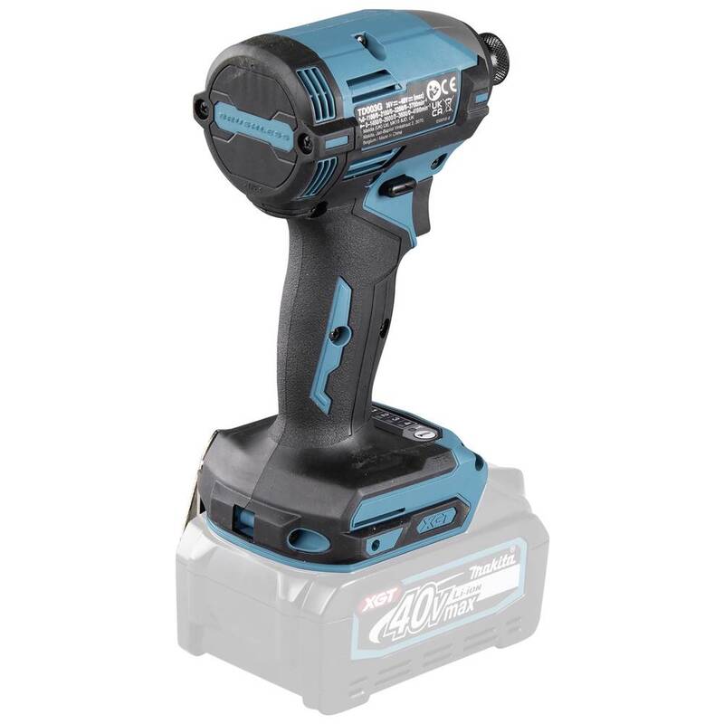 Makita Akku-Schlagschrauber TD003GZ 40V max 210Nm mit 5 Anwendungsmodi ohne Akku - 0088381777728