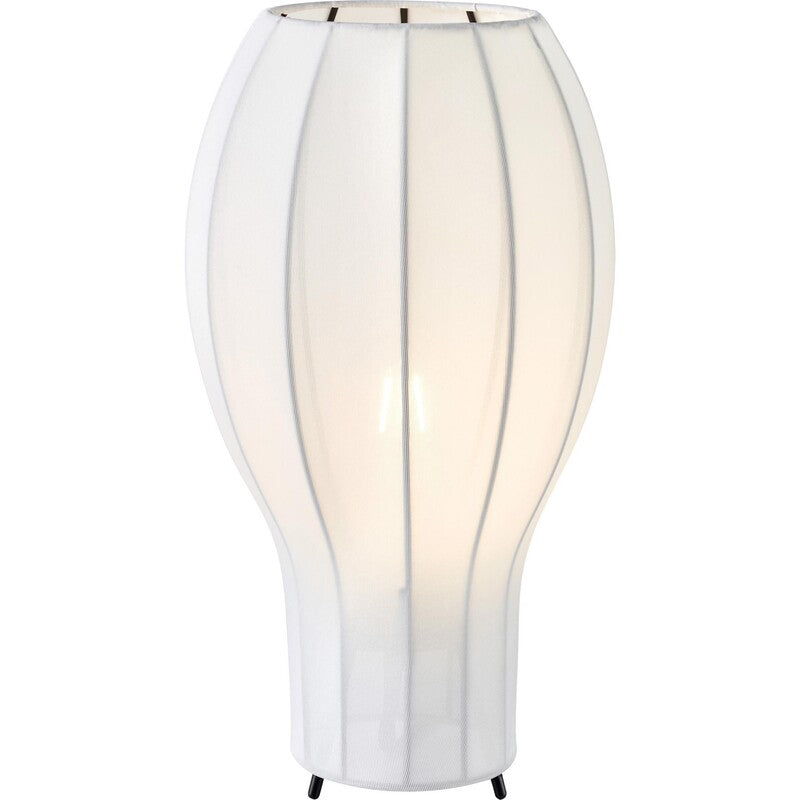 Markslöjd Tischlampe Hikari LED Lampe Leuchte schwarz weiß Ø22cm E27 1,1kg - 7330024618220