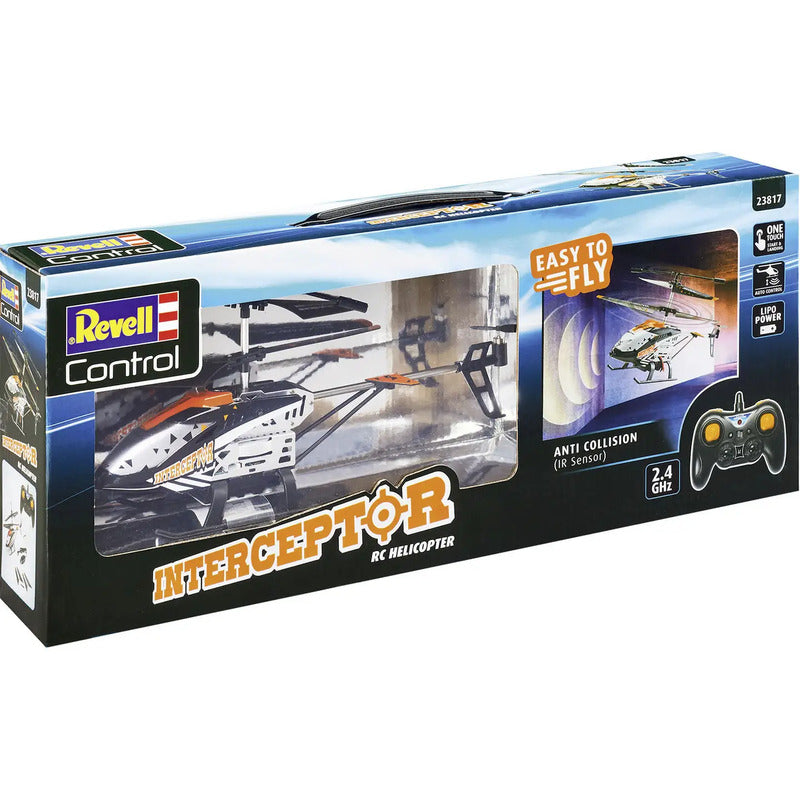 Revell Interceptor RC Hubschrauber Helikopter RtF Anti-Kollisions-Sensor 2,4 GHz - 4009803238173