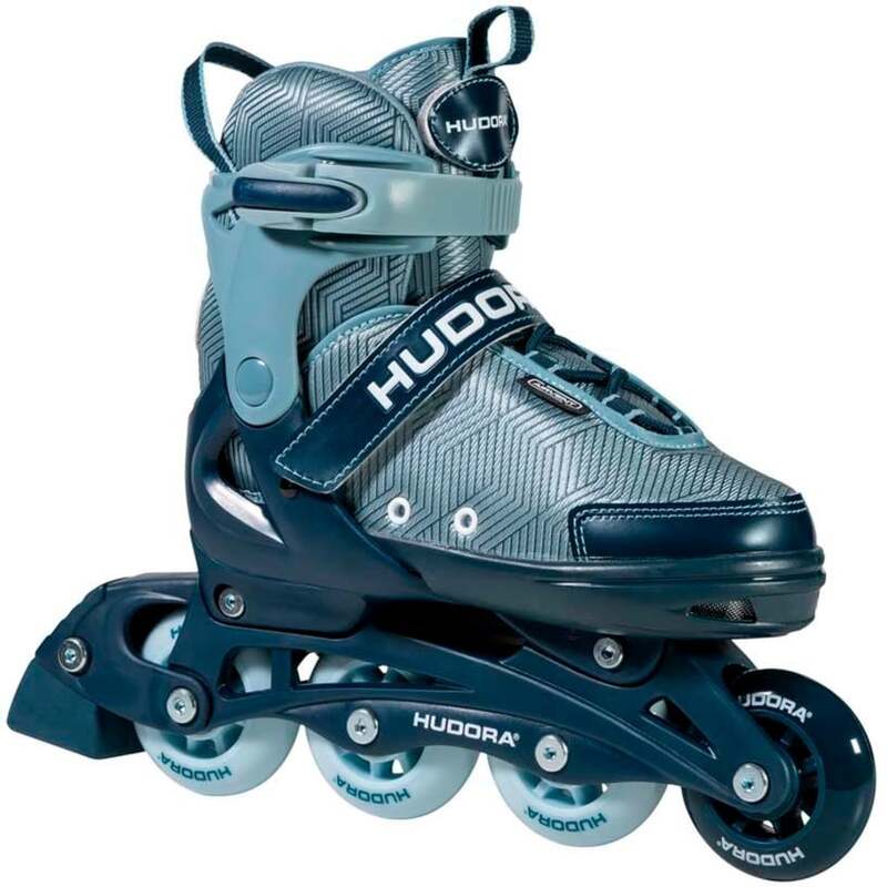 HUDORA Inline-Skate Leon 2.0 blau/grau für Kinder Gr. 33-36 verstellbar Skates - 4005998282564