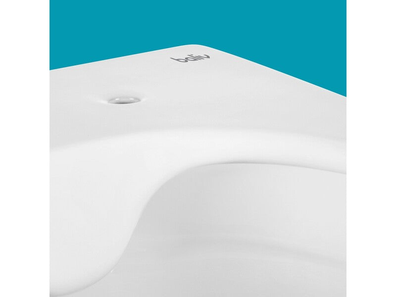 baliv Wand WC Kingston spülrandlos Keramik Toilette mit Absenkautomatik weiß - 4007874013392