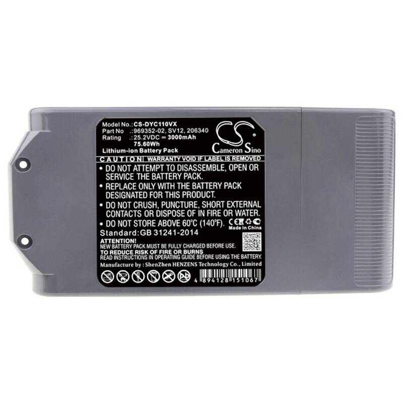 CS Cameron Sino Akku Ersatzakku Dyson Cyclone V10 Animal Absolute Total Clean - 4894128151067