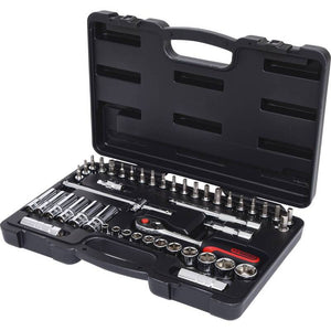 B-Ware KS Tools Steckschlüsselsatz 3/8'' 46-teilig Chrom-Vanadium FlankTraction Set