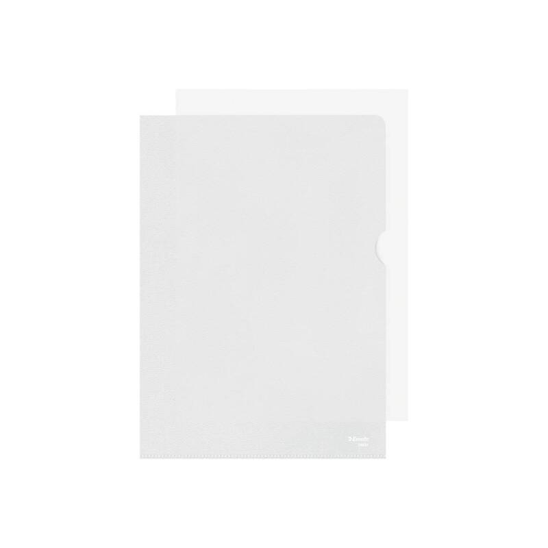 ESSELTE LEITZ L-förmiger Ordner Standard Plus für A4 40 Blätter transparent 1 - 4001536548321