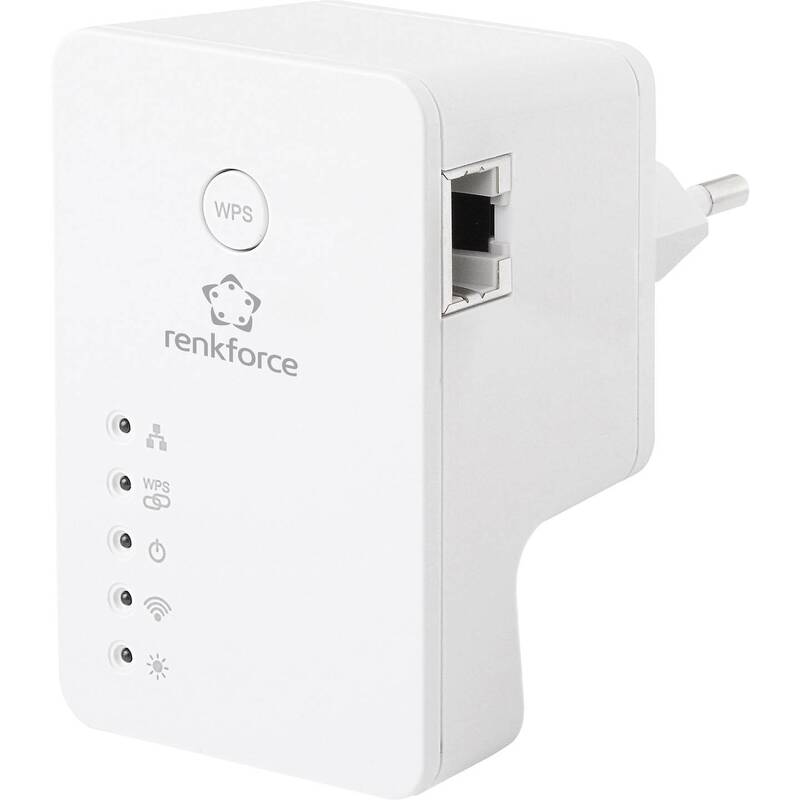 Renkforce WLAN Access-Point RF-AP-N300Mini 300 MBit/s 2.4 GHz Netzwerkgerät 1 - 4016139333694
