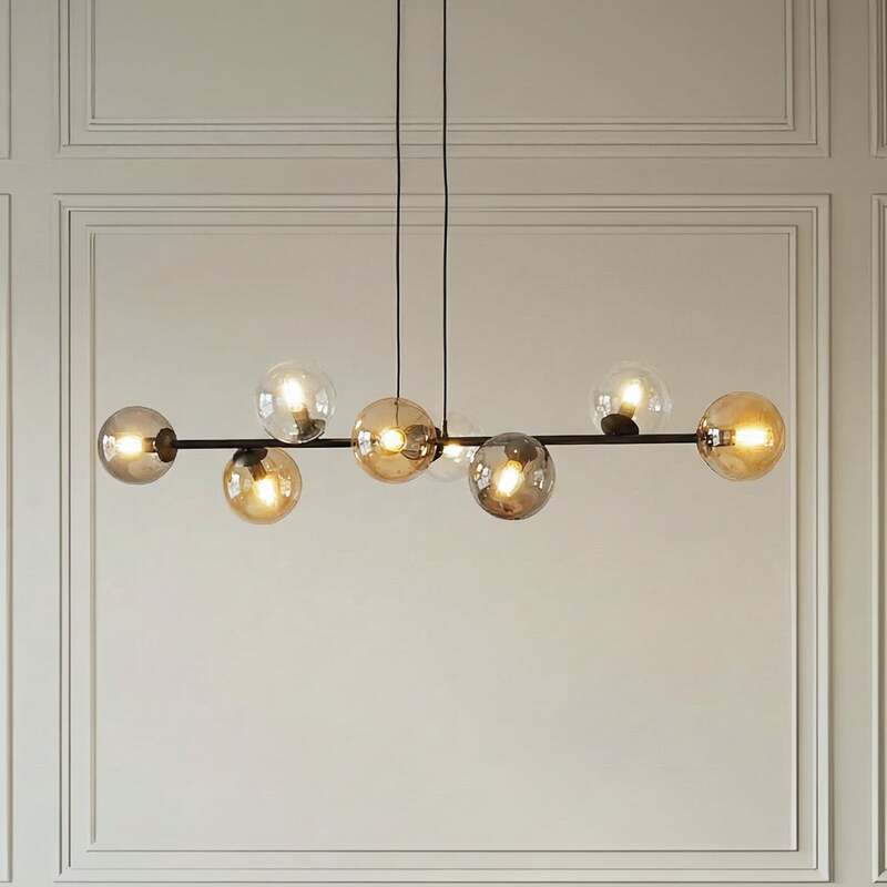 Euluna Hängeleuchte Glassy Deckenlampe Pendelleuchte amber SIEHE TEXT/FOTO - 5901738918900