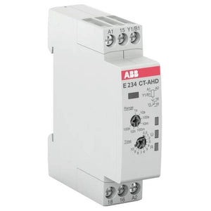 B-Ware ABB Zeitrelais CT-AHD.12 Steuerrelais 1 St. 24-240V Zeitbereich 0,05-360000s 6A
