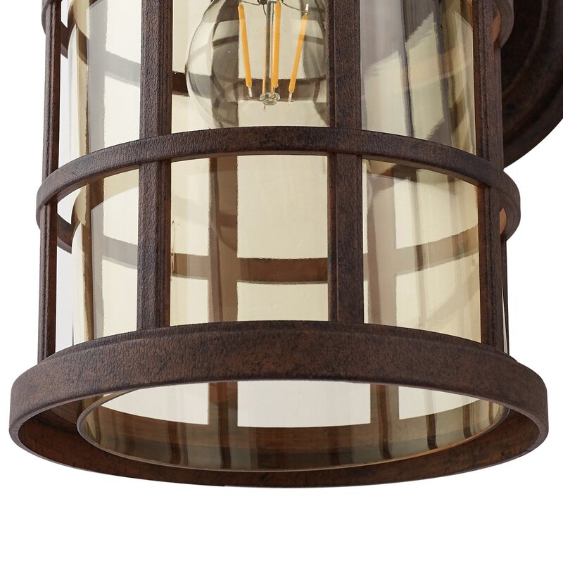 Lindby Außenwandlampe Leuchte Außenbeleuchtung Ankea rost amber SIEHE TEXT/FOTO - 4251911798081