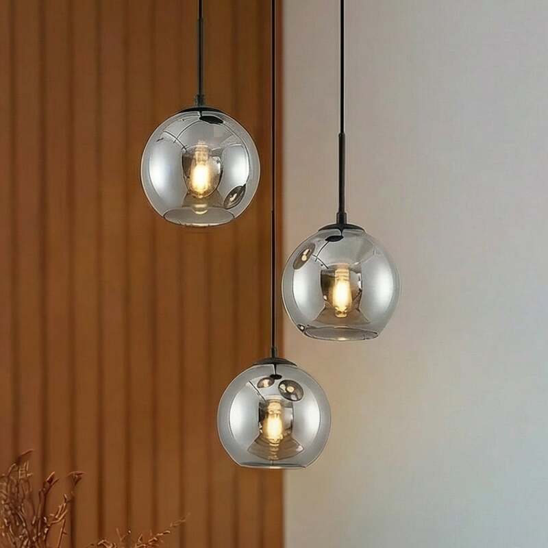 Lindby Hängelampe Hängeleuchte Jurian LED Pendelleuchte Lampe dimmbar schwarz - 4251911727869