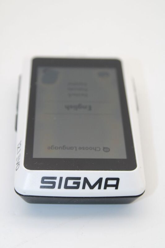 Sigma Fahrrad-Navi ROX 12.1 EVO Bluetooth GPS GLONASS Europa 14h Akku weiß - 4016224010417