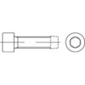 B-Ware Toolcraft Gewindeschraube M6 40mm Innensechskant DIN 7500 Stahl 250 Stück