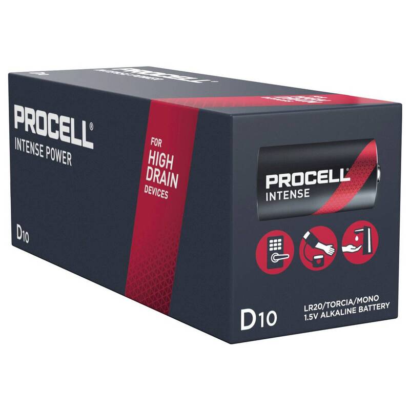 Duracell Batterie Zelle Mono D Alkaline LR20 Procell Intense Hauptbatterie - 5000394137011