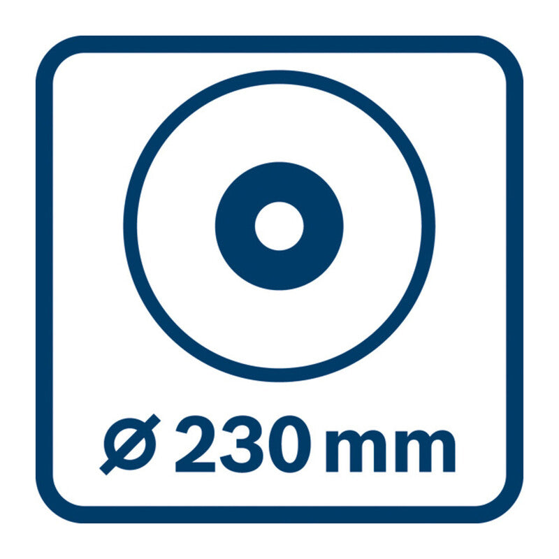Bosch Absaughaube GDE 230 FC-S Staubabsaugung Winkelschleifer Handwerkzeug 60mm - 3165140800594