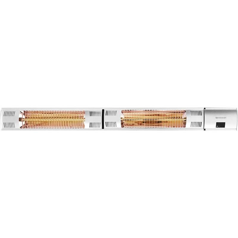 Silva Homeline 510022 IR-Kurzwellen-Strahler Heizstrahler 1500W - 3000W Silber - 9004489101556