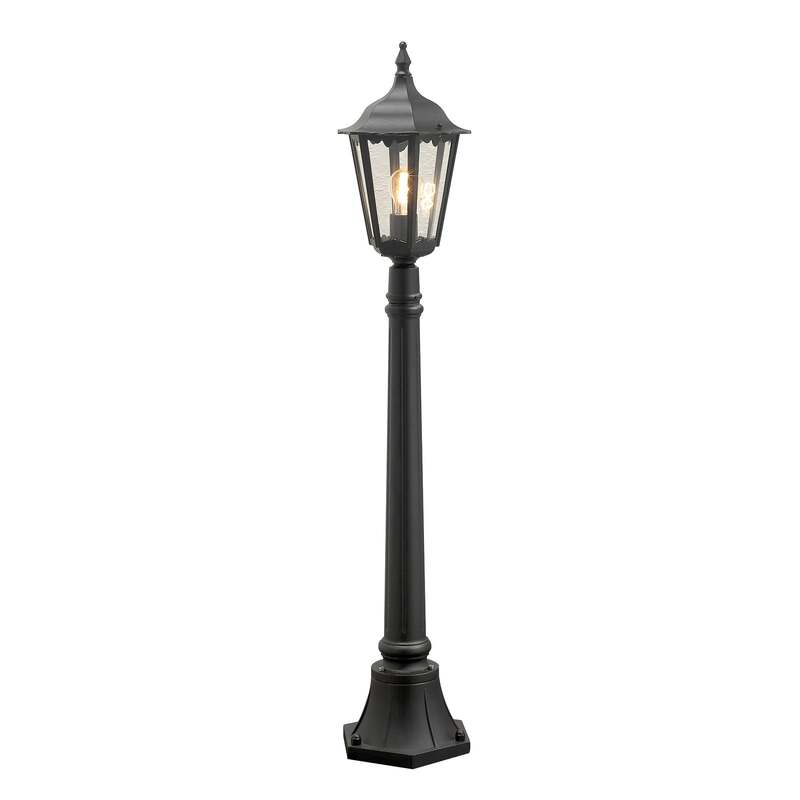 Konstsmide Wegeleuchte Gartenleuchte Firenze LED Pollerleuchte schwarz 120cm - 7318307215755