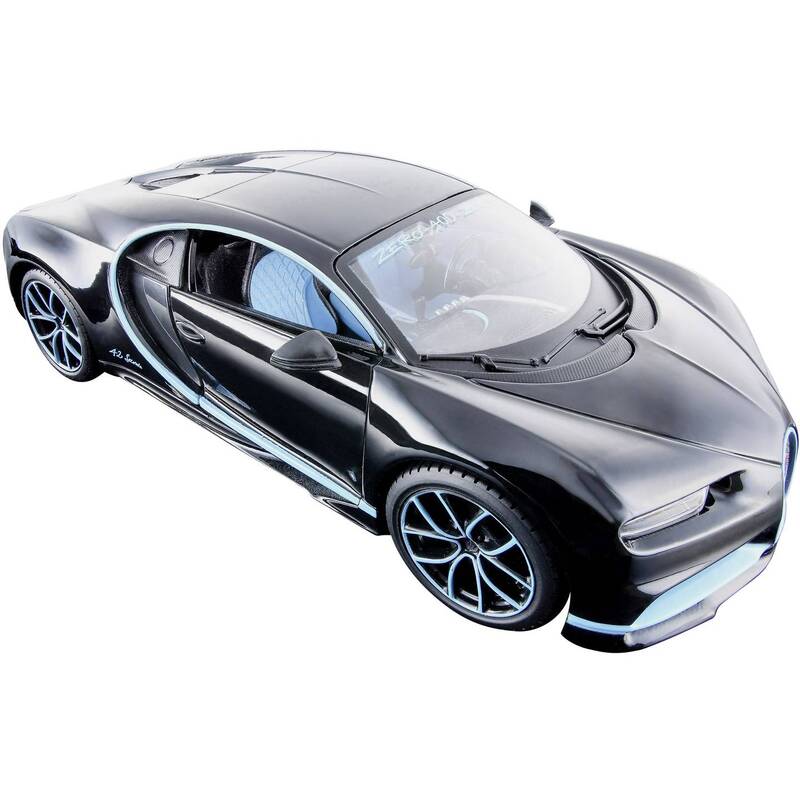 Maisto Modellauto Automodell Bugatti Chiron 42 1:24 Standmodell Blau - 90159078388