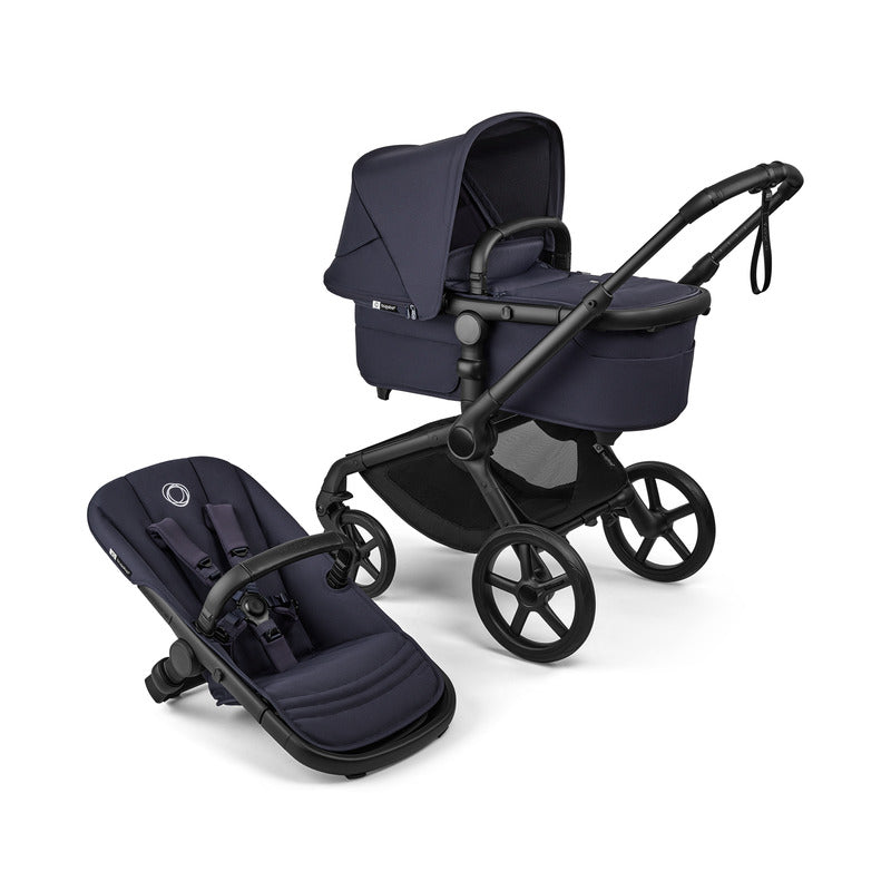 Bugaboo Fox5 Renew Complete black/indigo Komplettset Kinderwagen Set - 8717447595670