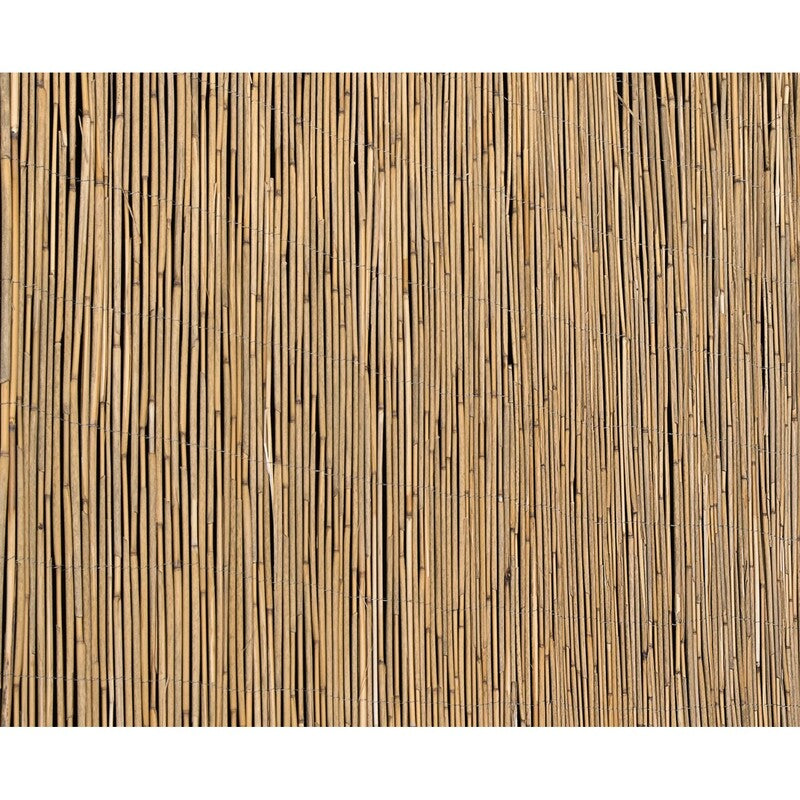 Floraworld Schilfrohrmatte Sichtschutzmatte 90x600cm Balkon Garten - 4047883035237