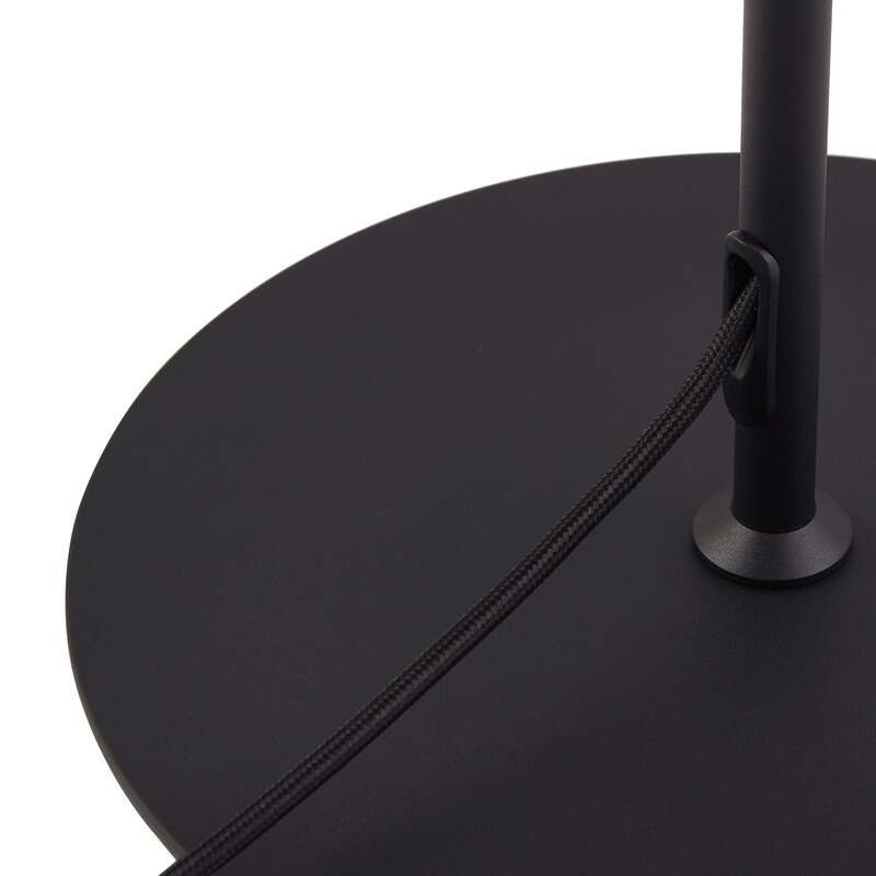 Lindby Stehleuchte Edion schwarz Metall moderne Beleuchtung für Wohnzimmer - 4251911785807