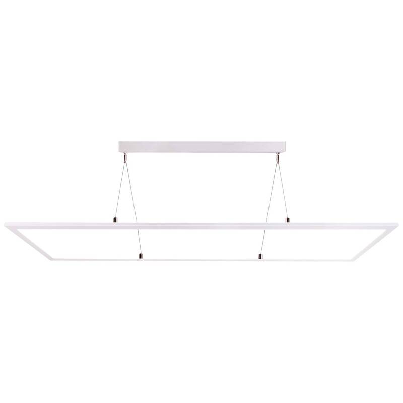 Deko-Light Pendelleuchte Hängeleuchte LED weiß eckig Dip-Switch dimmbar - 4042943174338