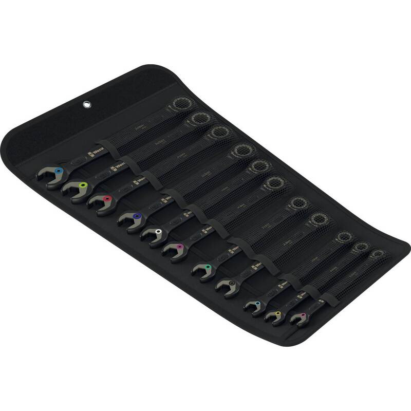 Wera Ringmaulschlüssel Satz Set Maulschlüssel Schraubenschlüssel Schwarz 11tlg - 4013288234124