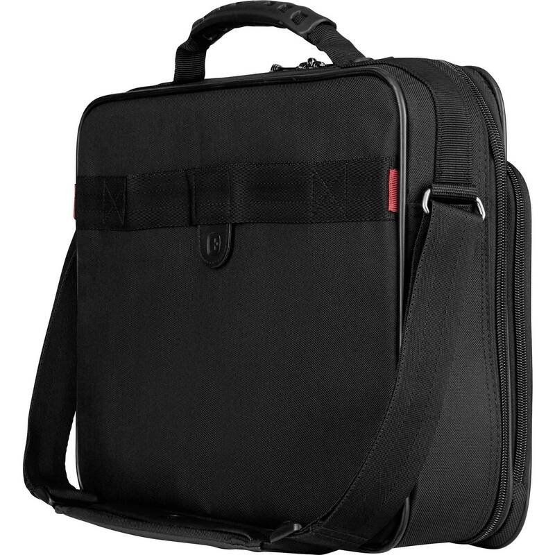 Wenger Notebook Tasche Legacy Schwarz für 40,6 cm (16") Laptop mit 3 Fächern - 7613329008058