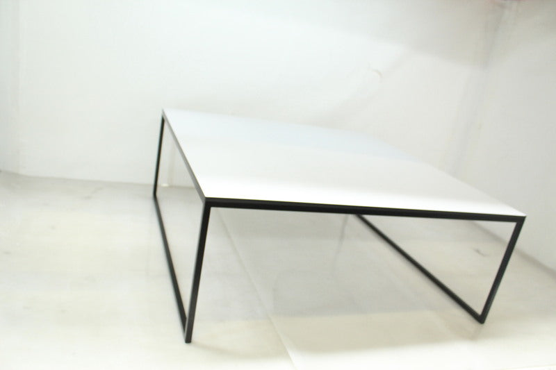 Hans Hansen Less Couchtisch Sofatisch Beistelltisch Kaffeetisch Schwarz Weiß - 4250298762654
