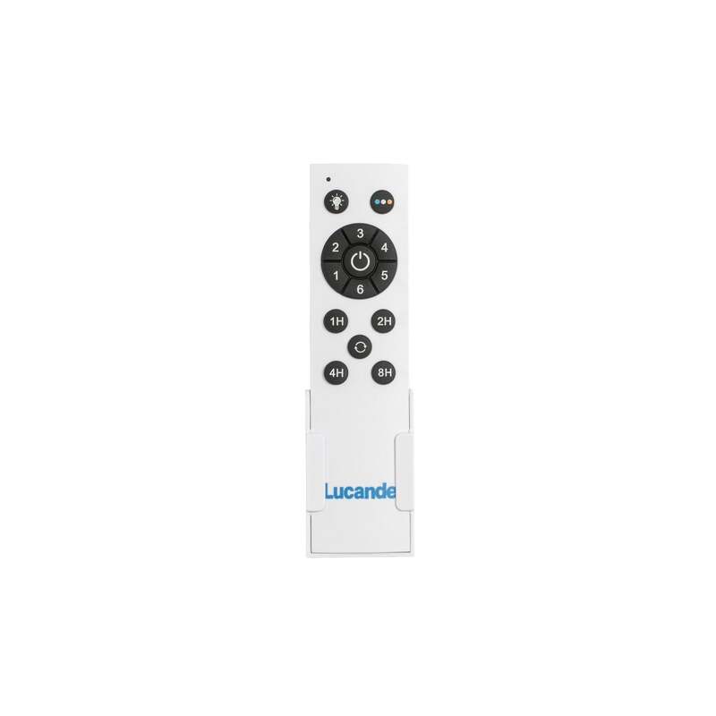 Lucande Deckenventilator Brinia Holz Ø132cm CCT Ventilator Fernbedienung Leuchte - 4255830910784